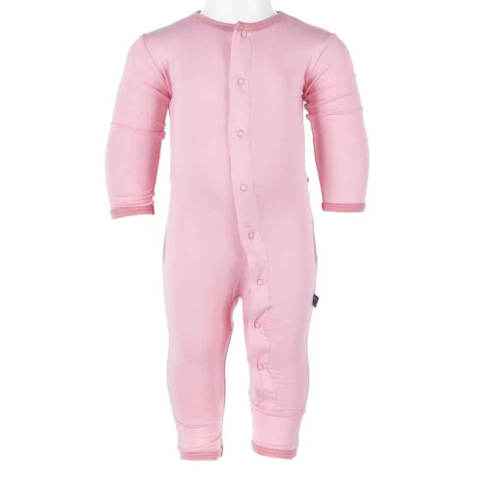 Girl's Bamboo Holiday Fitted Applique Coverall - Lotus Proud Sister - Image 2