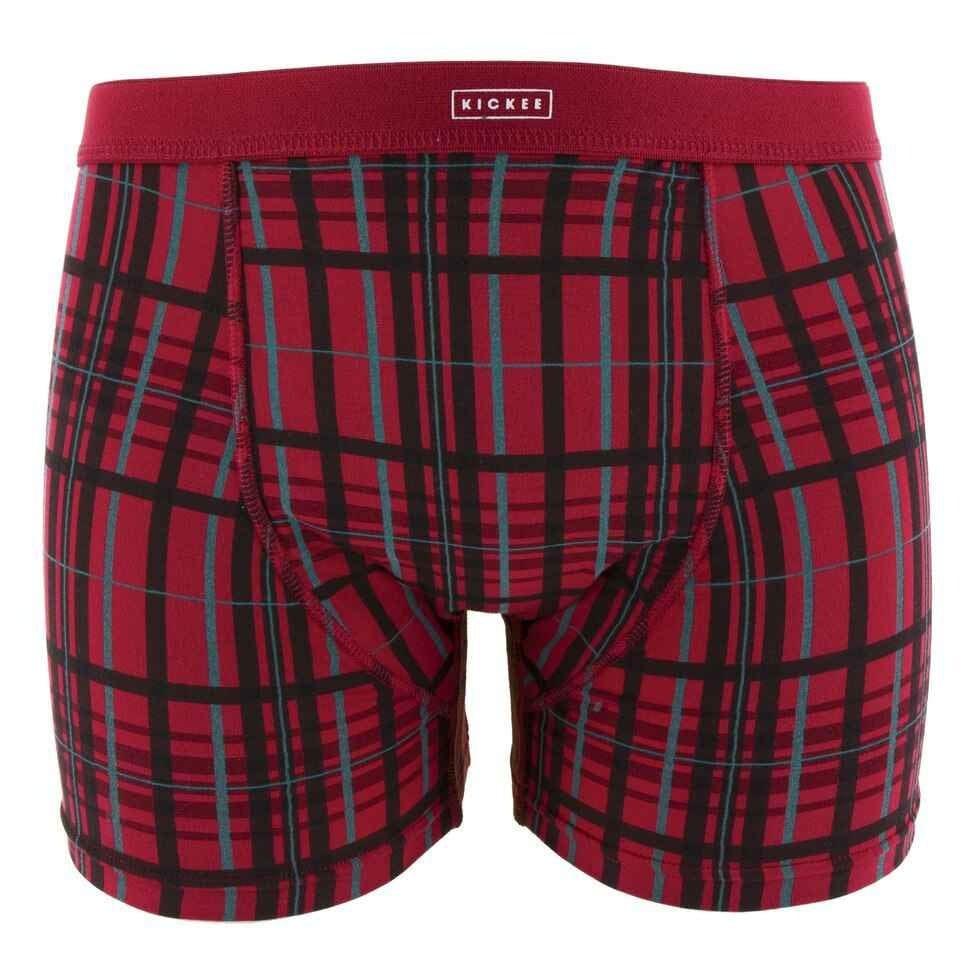 Holiday Men's Bamboo Boxer Brief Set, Christmas Cookies & Nordic Print - Image 3