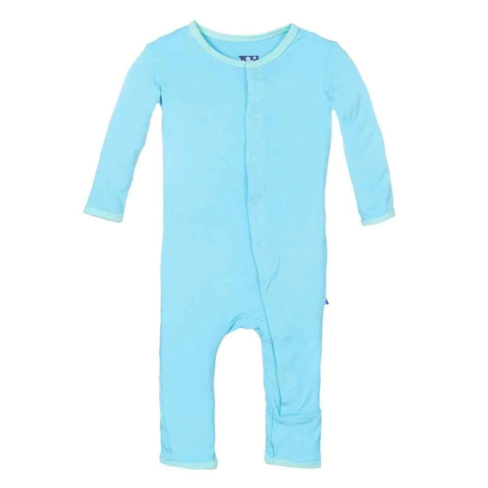 Bamboo Applique Coverall - Confetti Piranha - Image 2