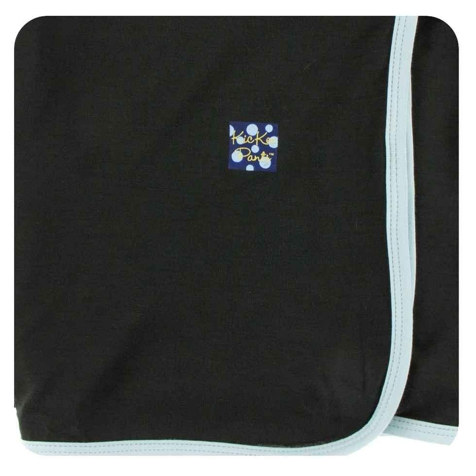 Solid Swaddling Blanket - Zebra with Spring Sky, One Size - Image 2