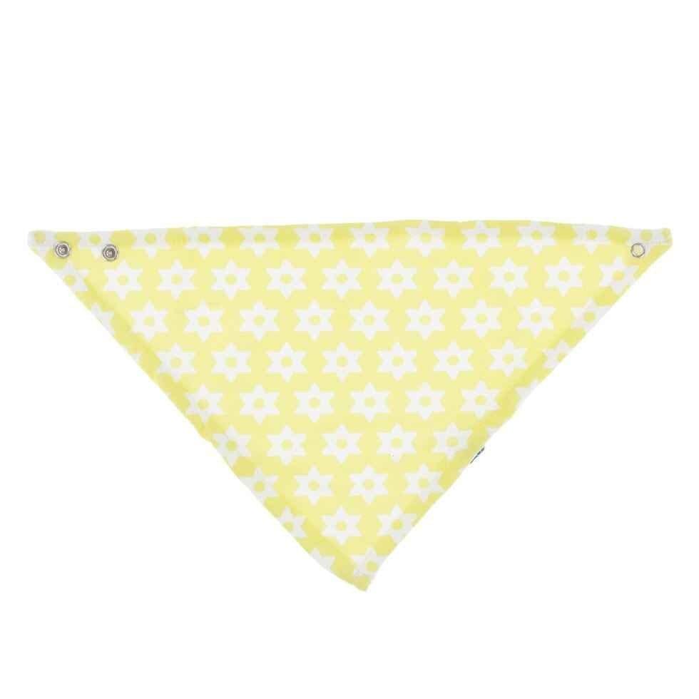 Print Bamboo Bandana Bib - Lime Blossom Stellini, One Size - Image 3