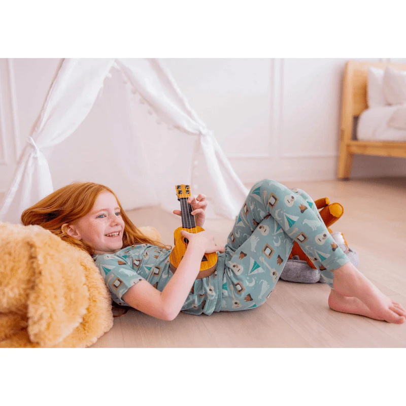 Bamboo Short Sleeve Pajama Set - Jade Campfire - Image 2