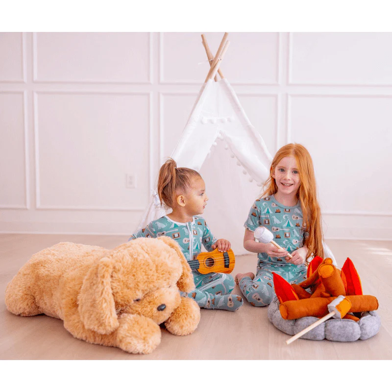 Bamboo Short Sleeve Pajama Set - Jade Campfire - Image 4