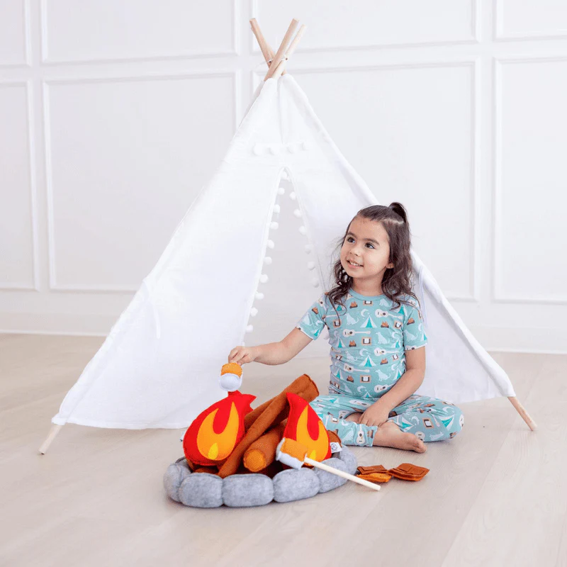 Bamboo Short Sleeve Pajama Set - Jade Campfire - Image 5