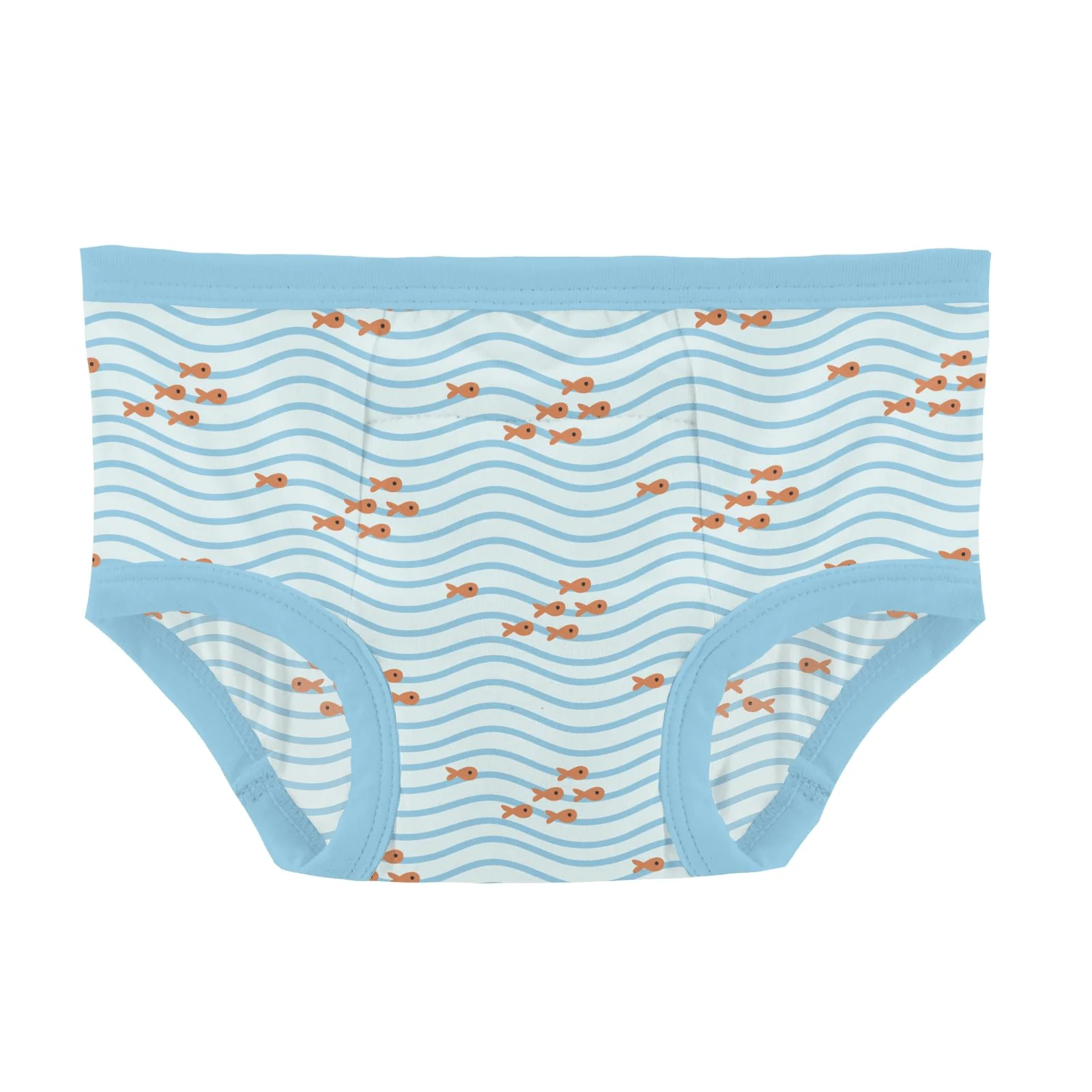 Bamboo Training Pants (Set of 2) - Seaside Blue Porthole Rubber Ducky & Fresh Air Little Fishy - Image 3
