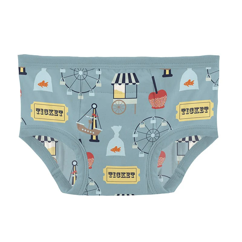 Bamboo Training Pants (Set of 2) - Spring Sky Happy Tornado & Stormy Sea Fall Fair - Image 3