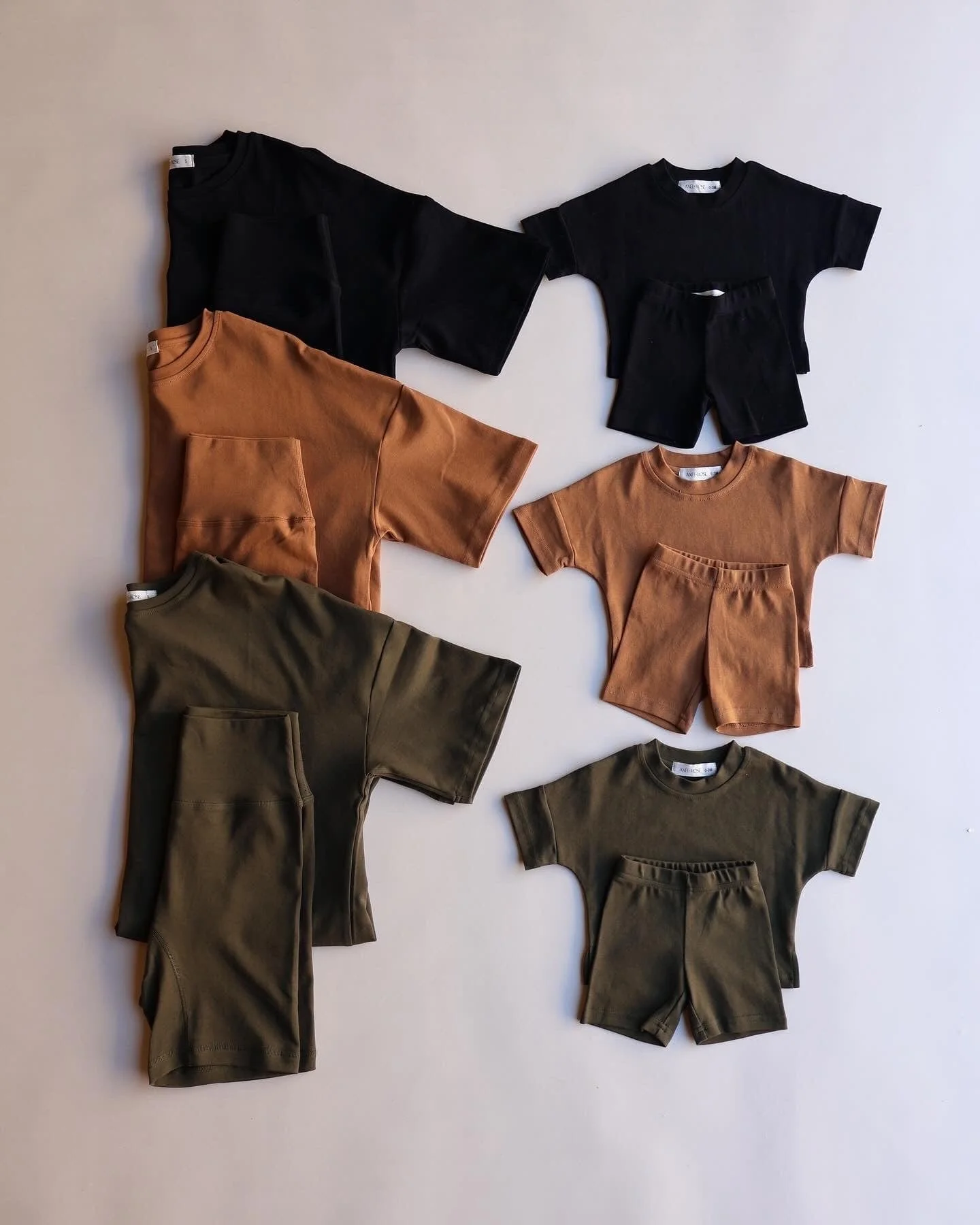 Kids Biker Short Set - Image 4