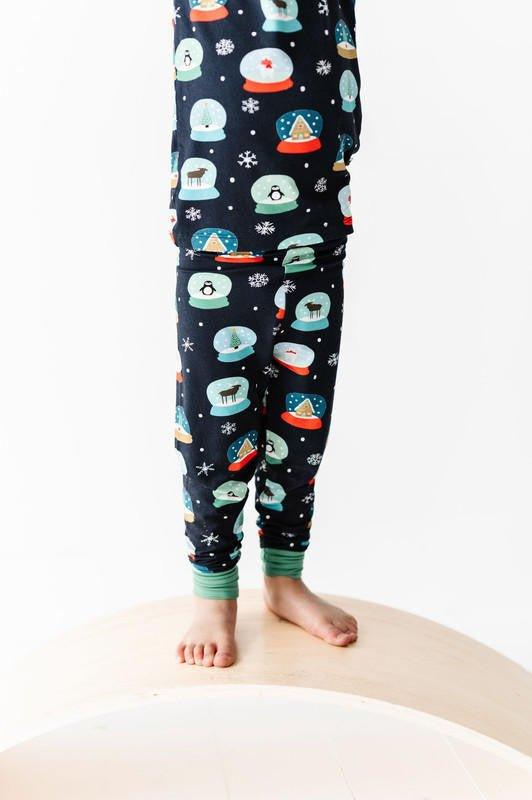 Bamboo Long Sleeve Pajama Set - Snow Globe - Image 6