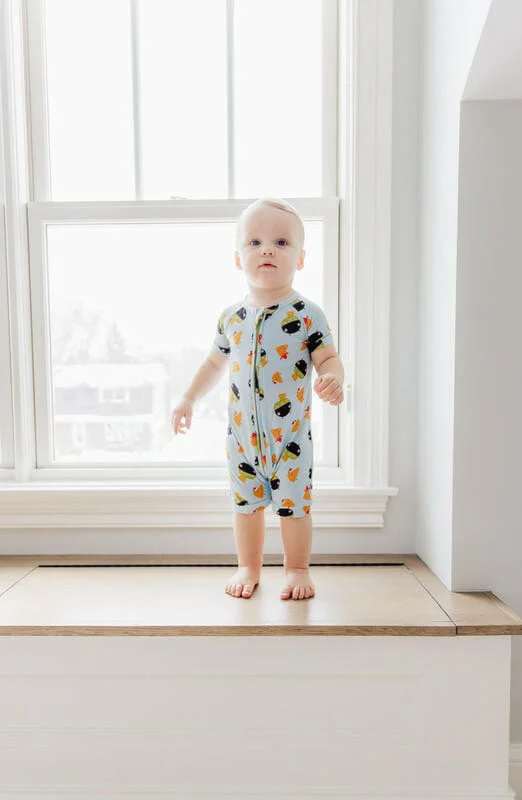 Boy's Shortie Romper - Let's Give Em Something to Guac About - Image 2