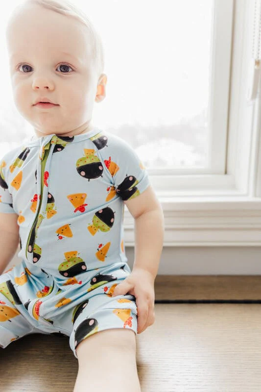 Boy's Shortie Romper - Let's Give Em Something to Guac About - Image 5