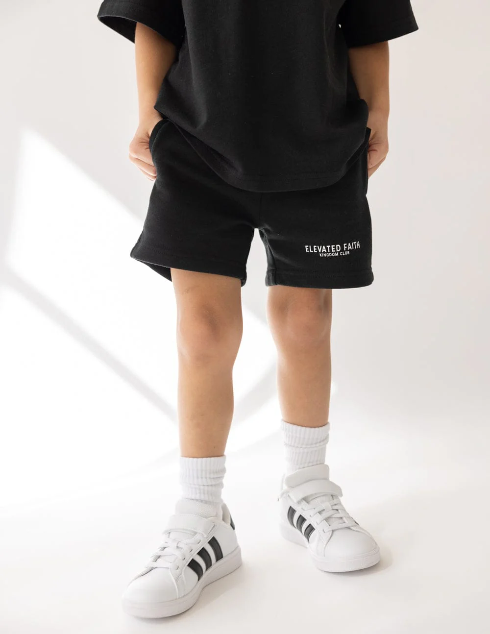 Kingdom Club Black Kids Short - Image 4