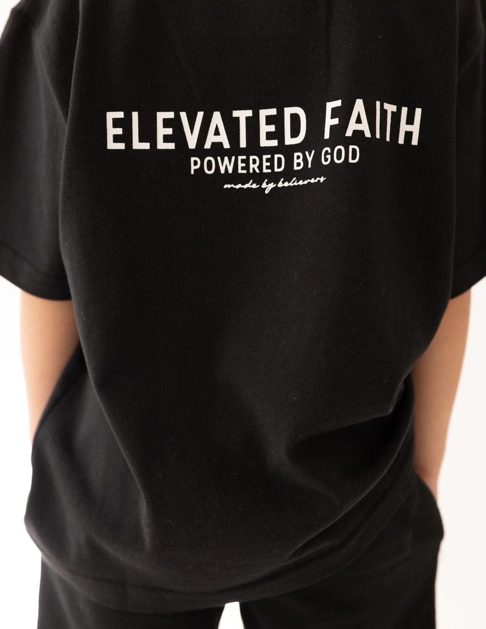 Kingdom Club Black Kids Tee - Image 3