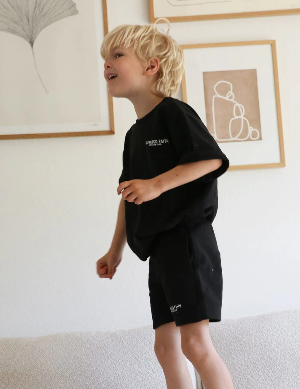 Kingdom Club Black Kids Tee - Image 8