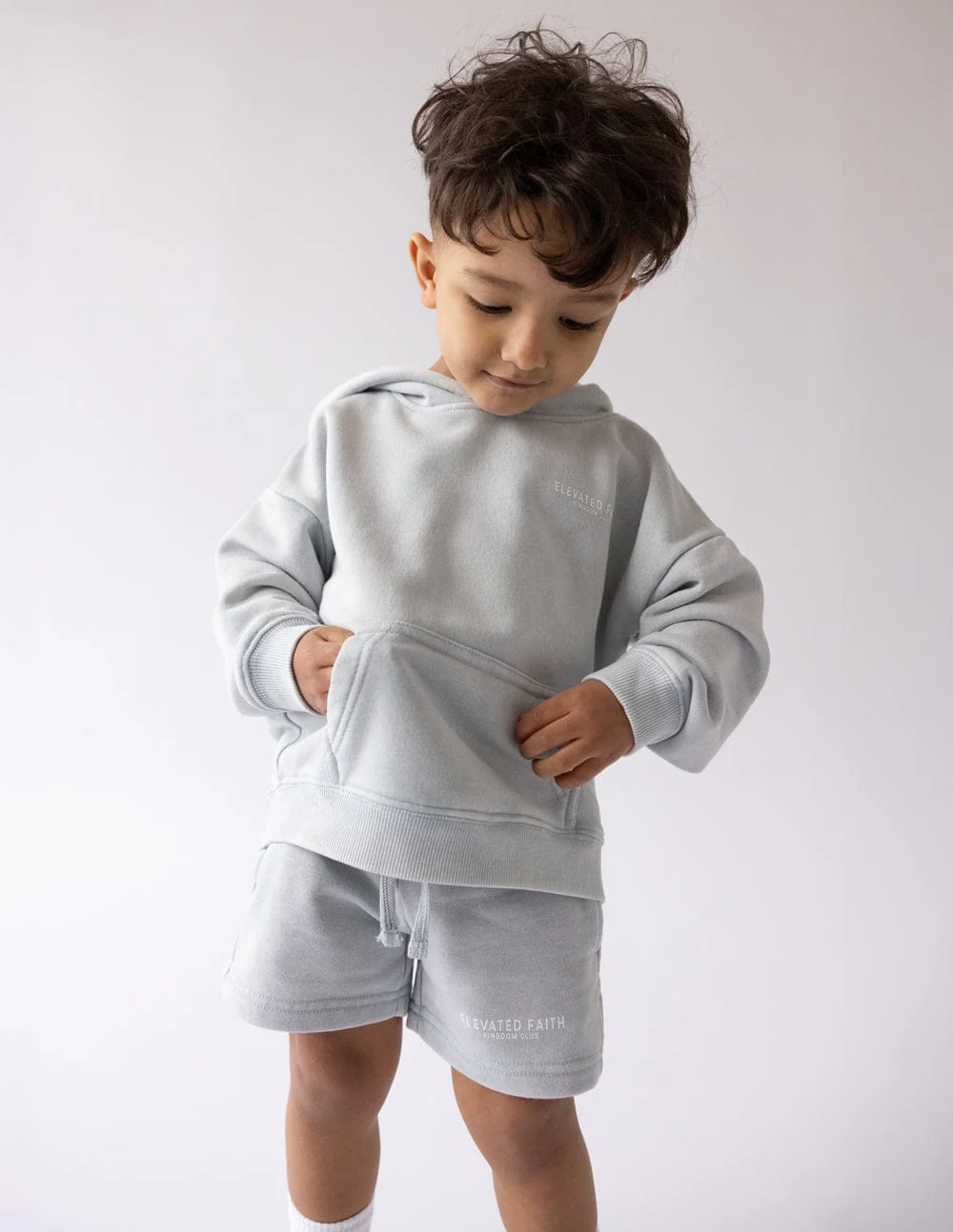 Kingdom Club Blue Kids Hoodie - Image 6