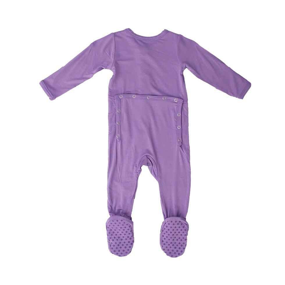 Girl's Bamboo Footie Sleeper - Orchid - Image 2