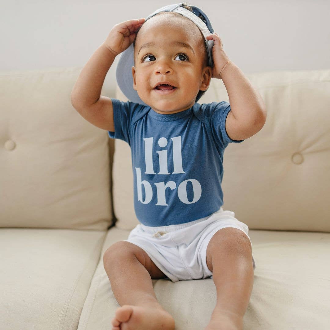 Lil Bro Short Sleeve Bodysuit - Pregnancy Announcement - Image 2