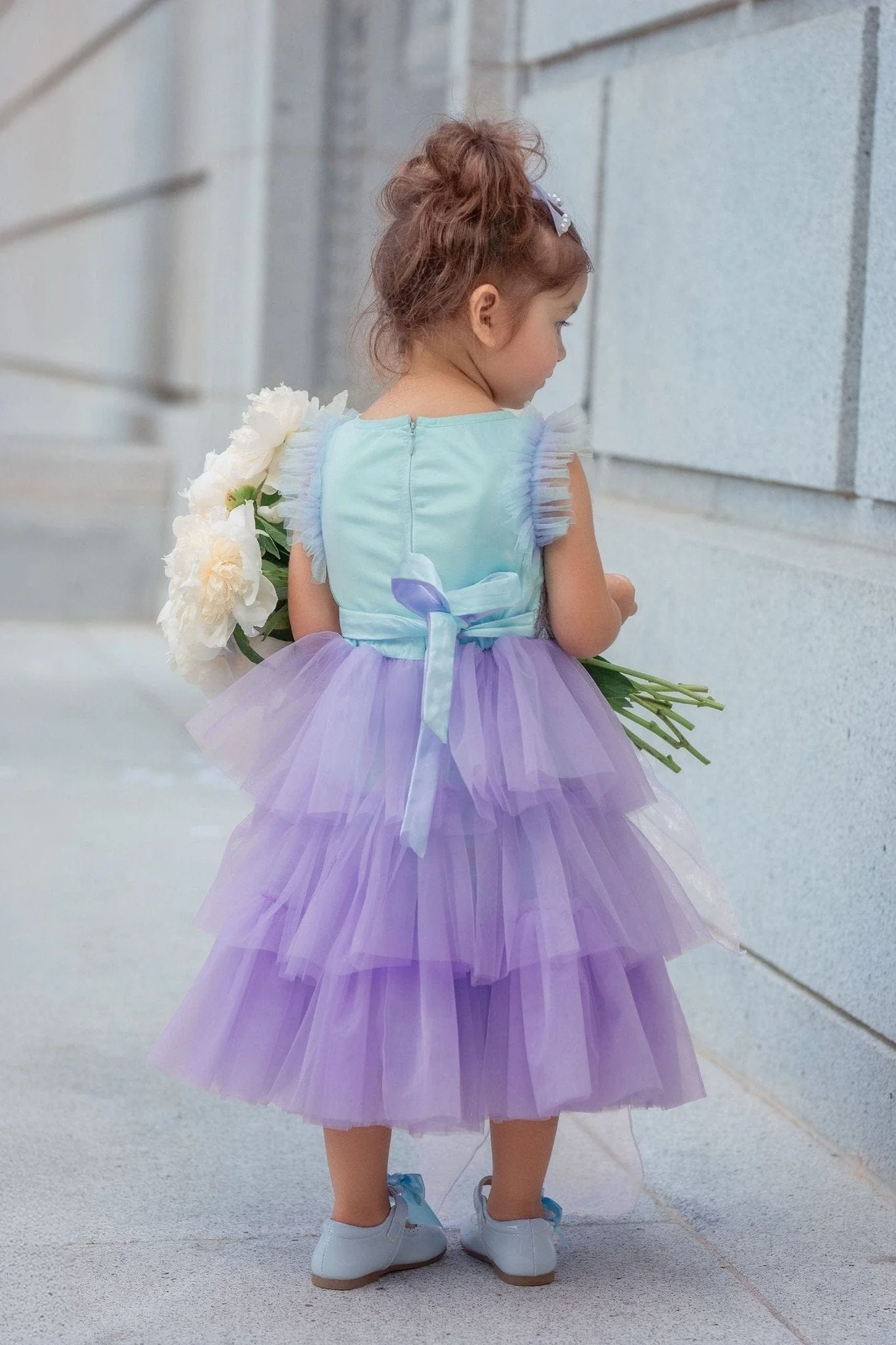 Lilac Dream Tiered Fairy Dress - Image 2
