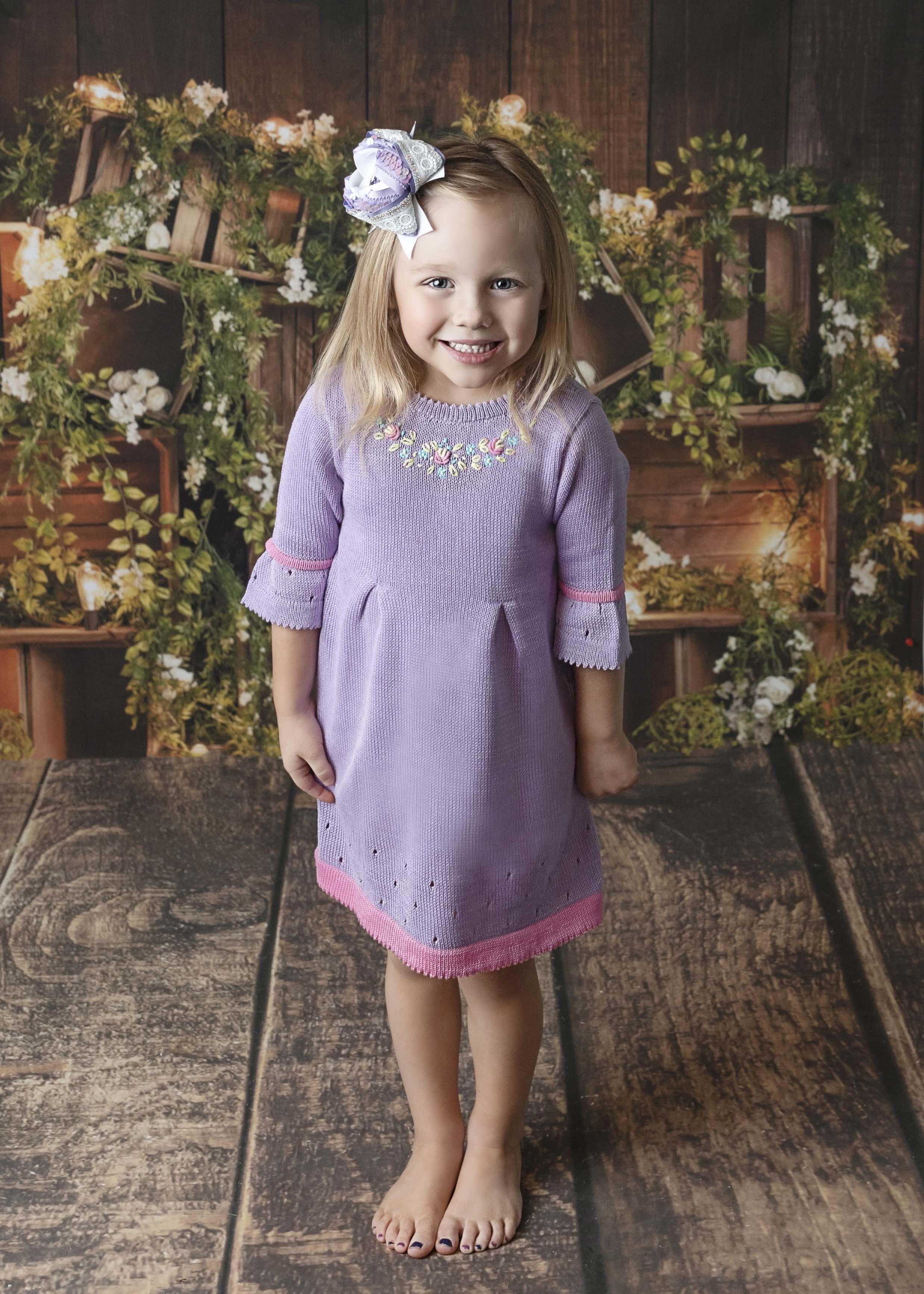 Lilac Easter Dress - Image 3