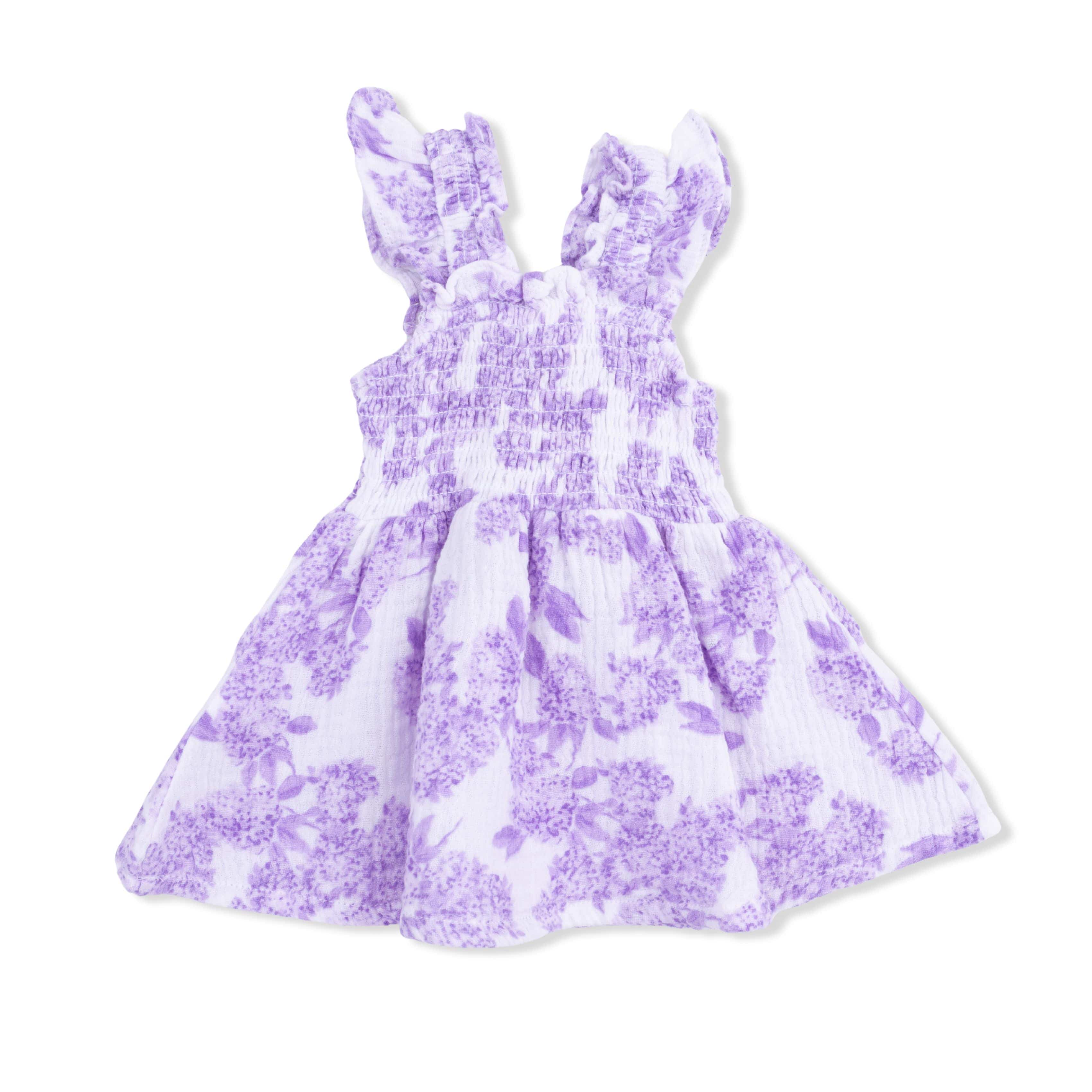Baby Doll Tunic and Bloomer Set - Lilac Floral - Image 2