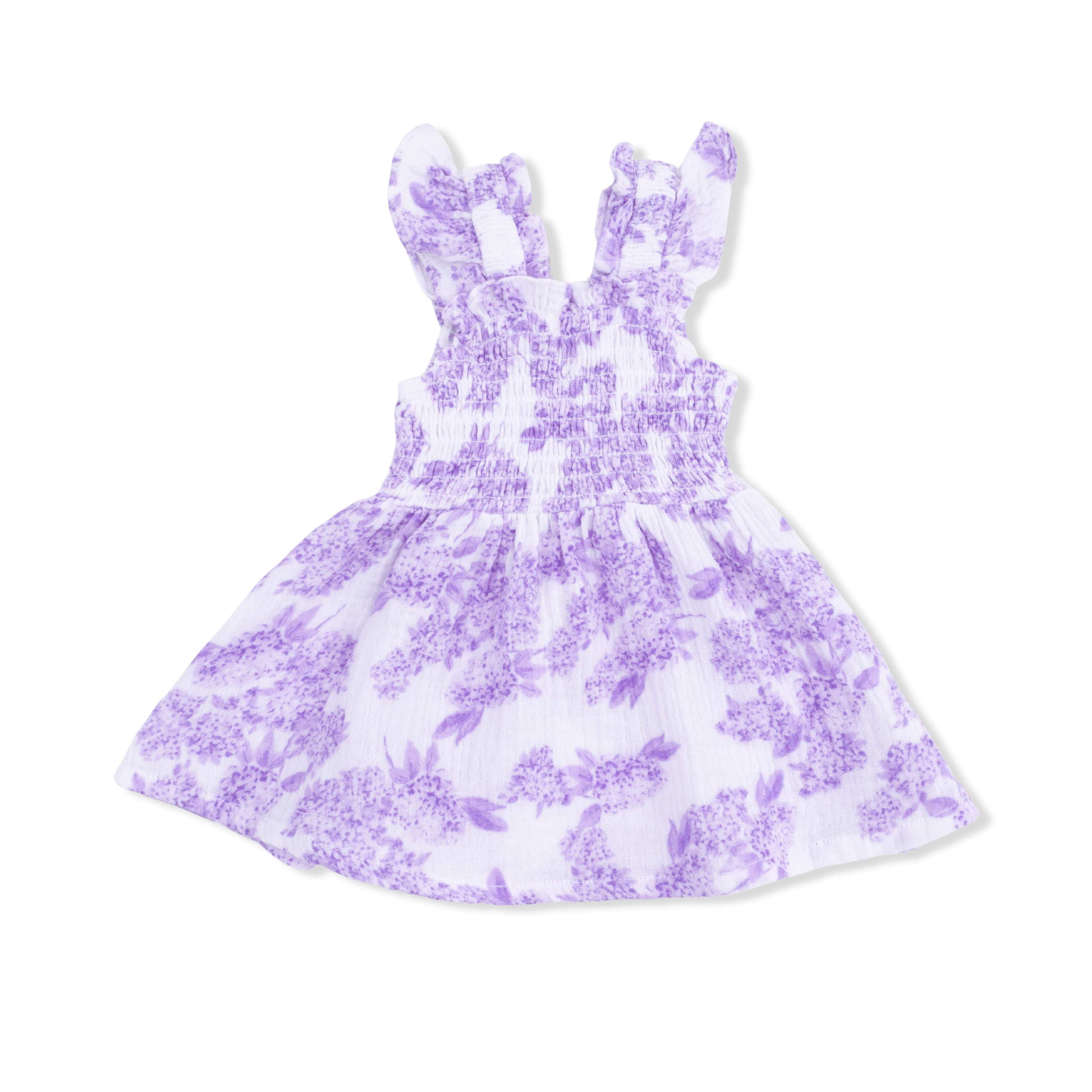 Baby Doll Tunic and Bloomer Set - Lilac Floral - Image 3