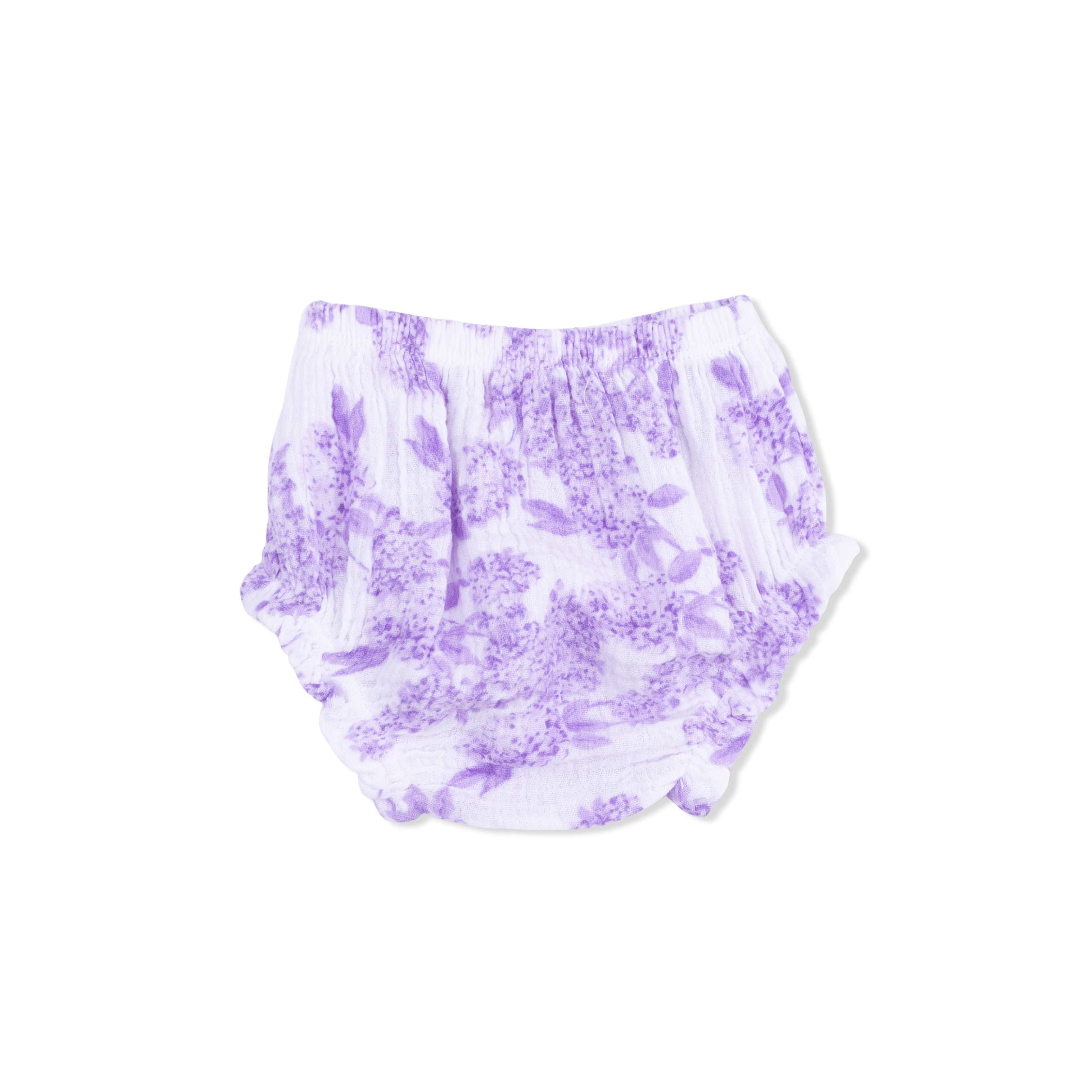 Baby Doll Tunic and Bloomer Set - Lilac Floral - Image 5