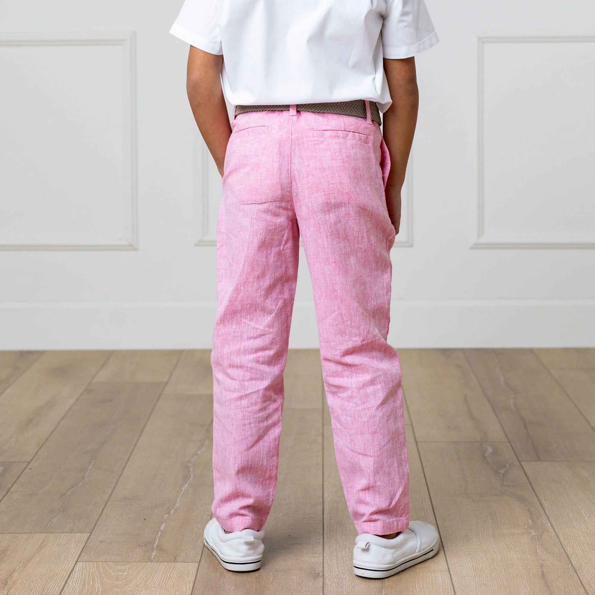 Linen Suit Pant - Rose Linen - Image 6