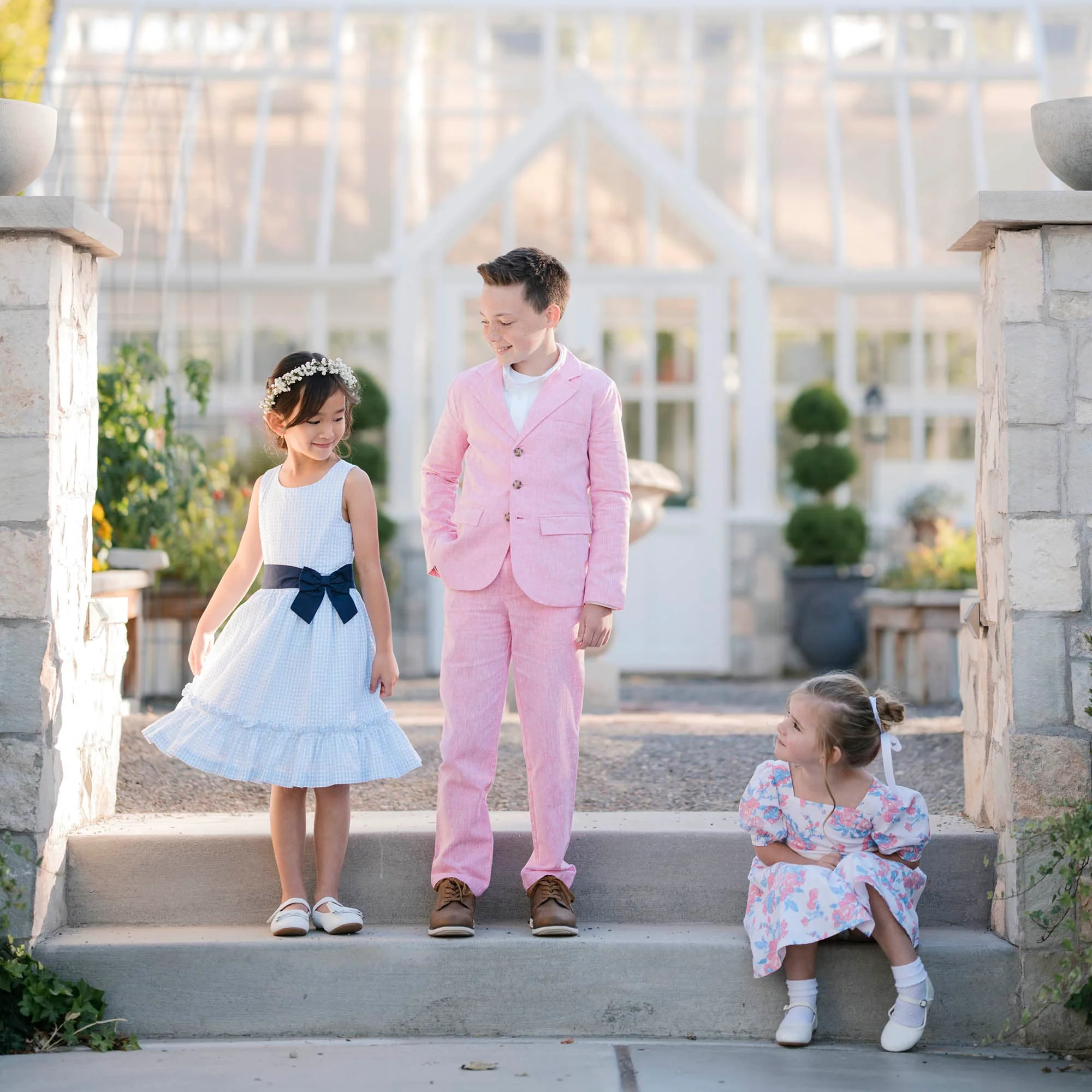 Linen Suit Pant - Rose Linen - Image 7
