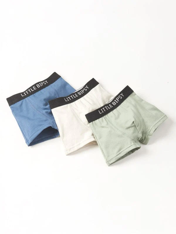 Cotton Boxer Briefs (3-Pack) - Evergreen Mix - Image 2