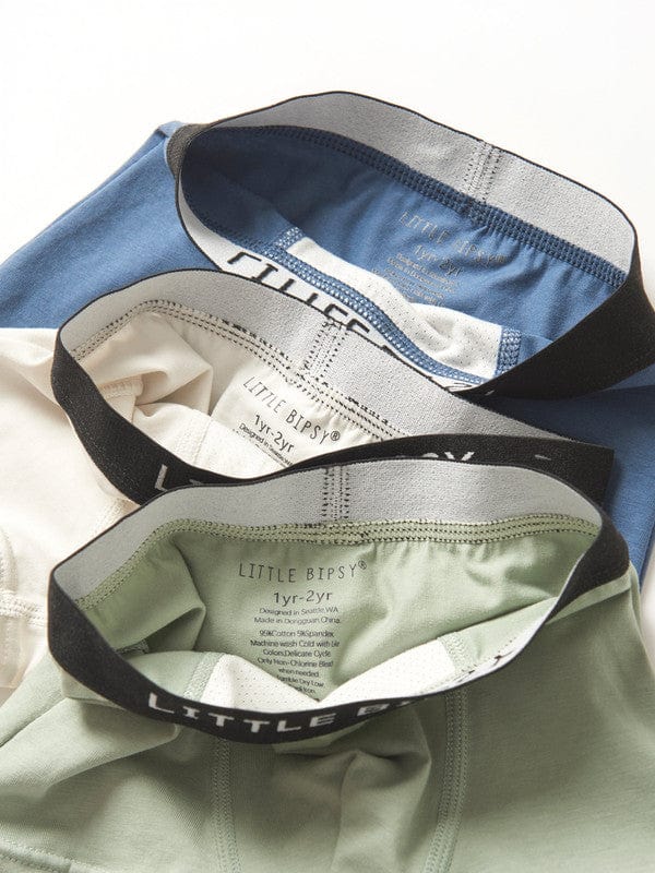 Cotton Boxer Briefs (3-Pack) - Evergreen Mix - Image 3