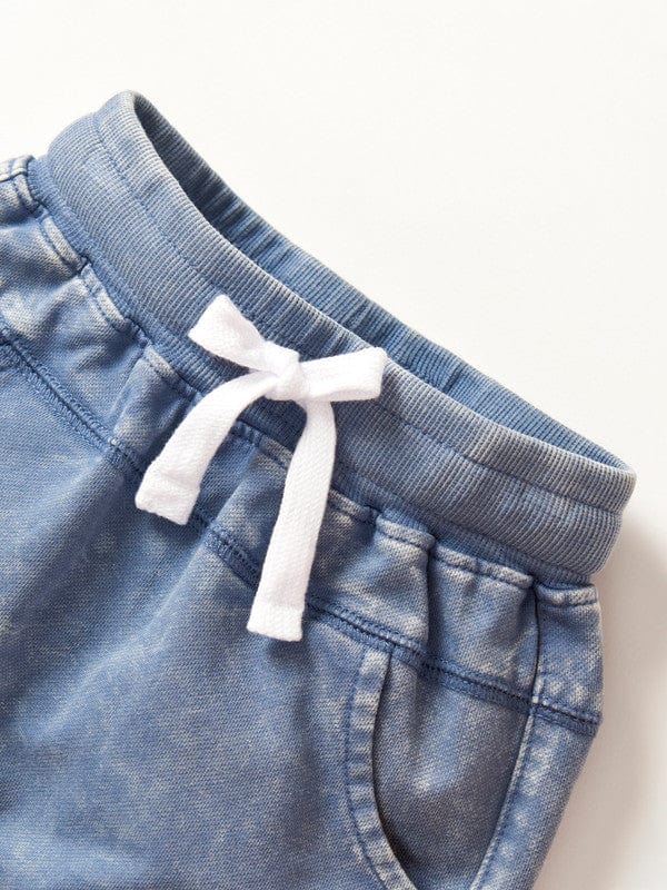 Cotton Harem Short - Navy Wash - Image 5