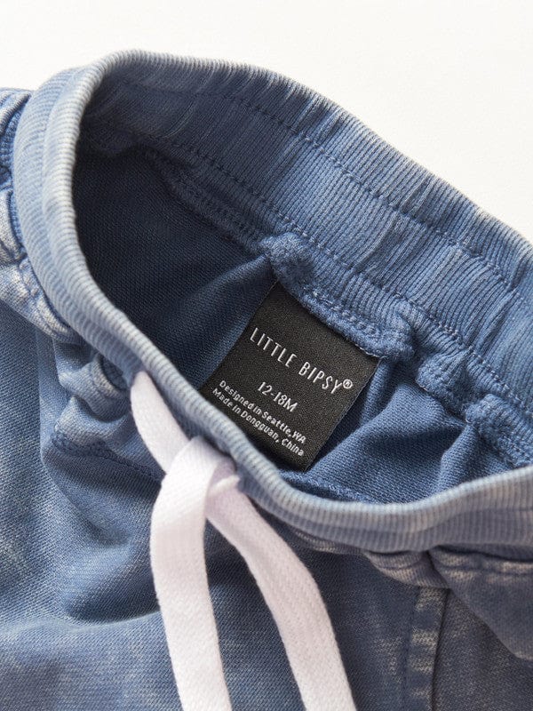 Cotton Harem Short - Navy Wash - Image 6