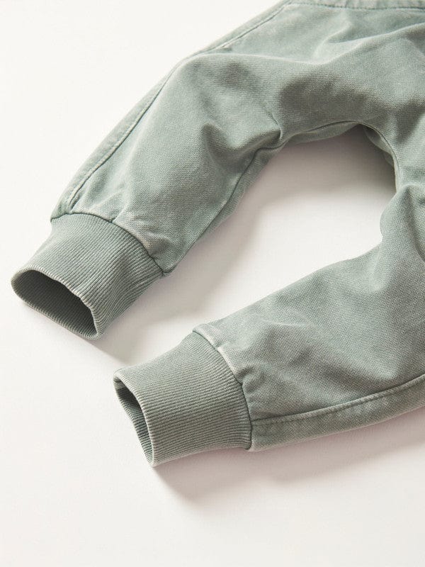 Cotton Jogger - Basil Wash - Image 6