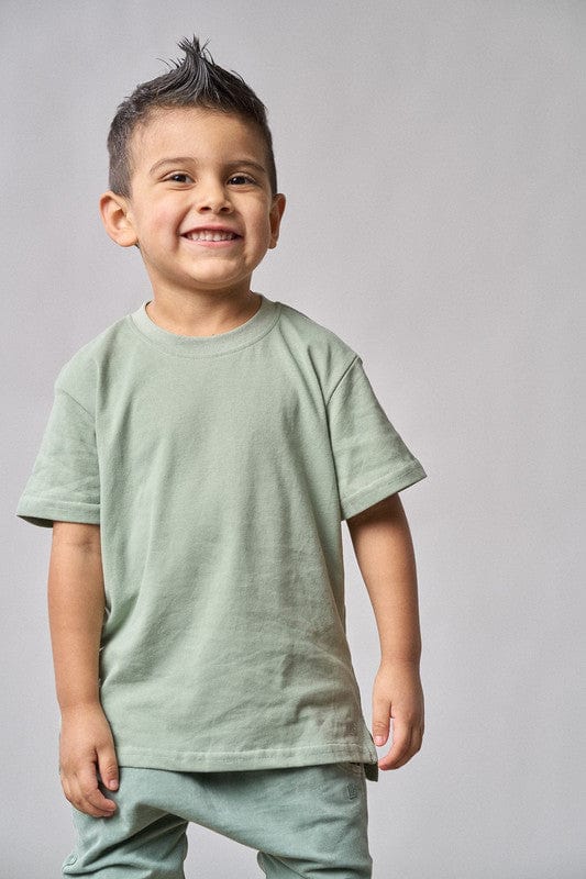 Elevated Tee Shirt - Basil - Image 2