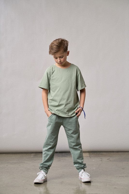 Elevated Tee Shirt - Basil - Image 3