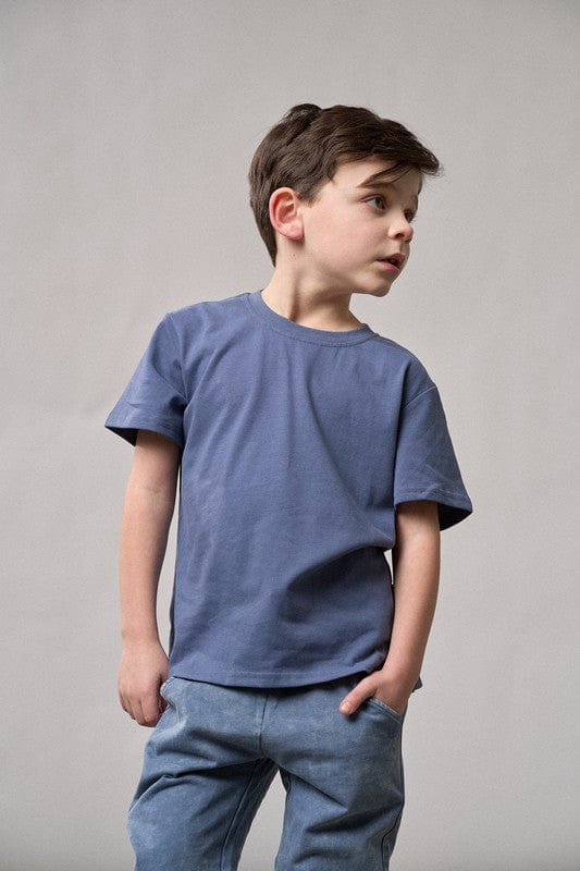 Elevated Tee Shirt - Navy - Image 2
