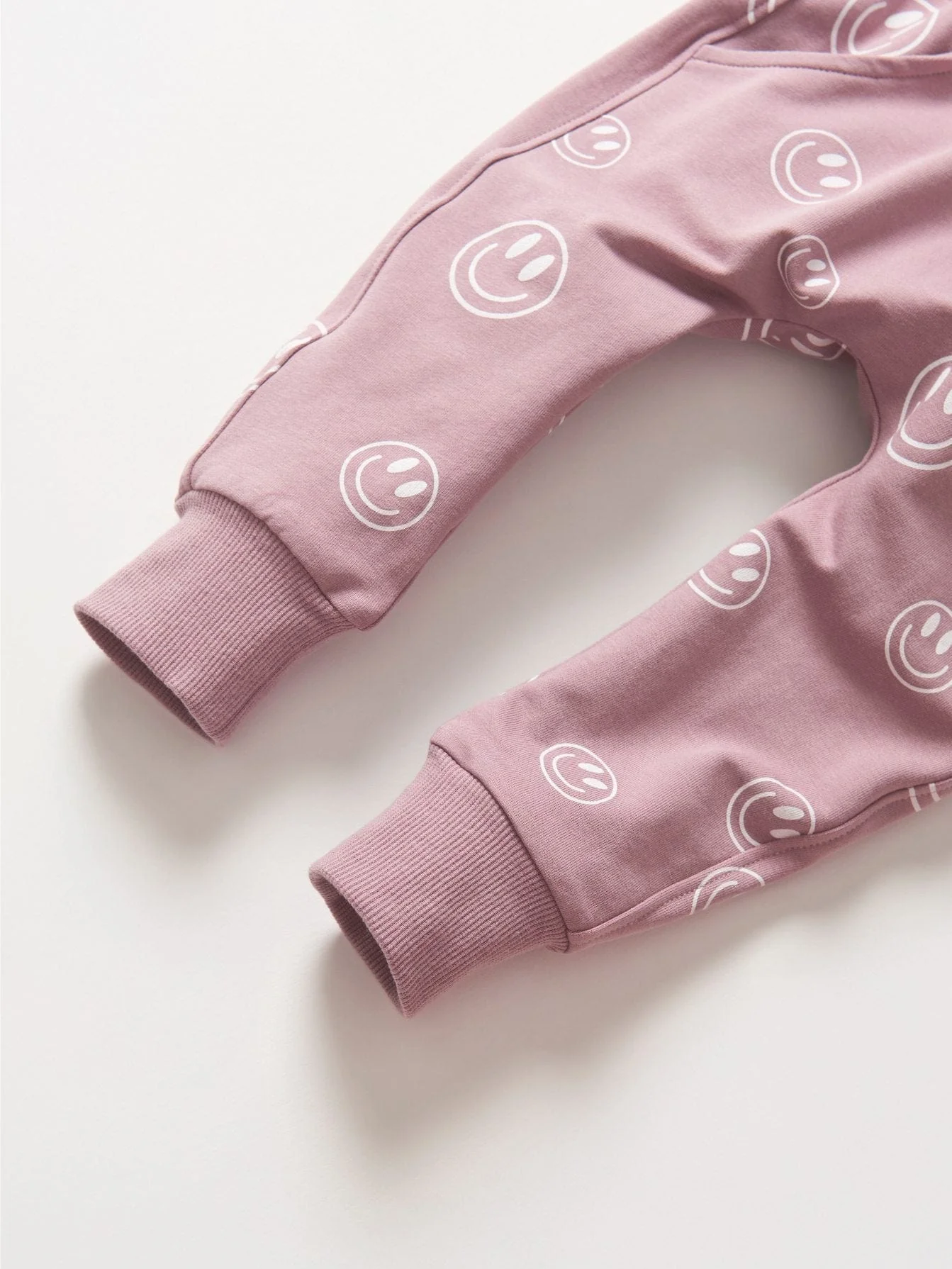 Kids Smiley Jogger - Dusty Purple - Image 7