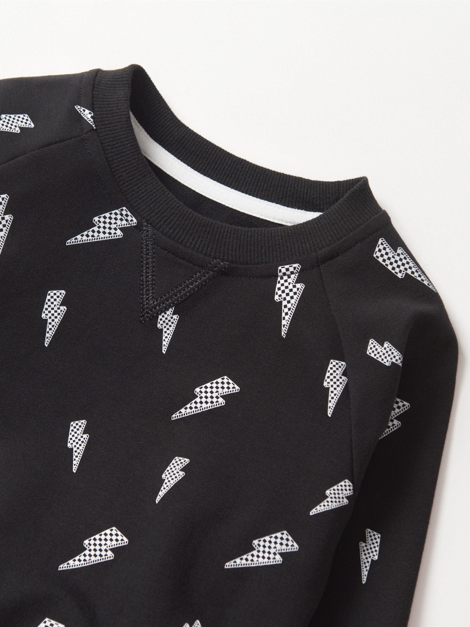 Lightning Bolt Pullover - Black - Image 4