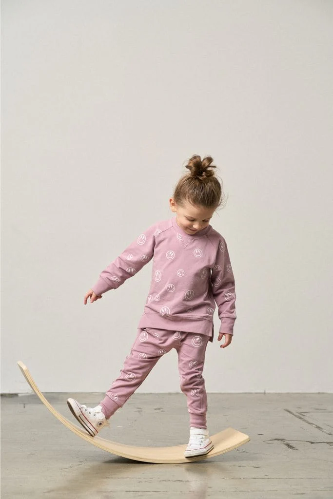 Smiley Pullover - Dusty Purple - Image 4