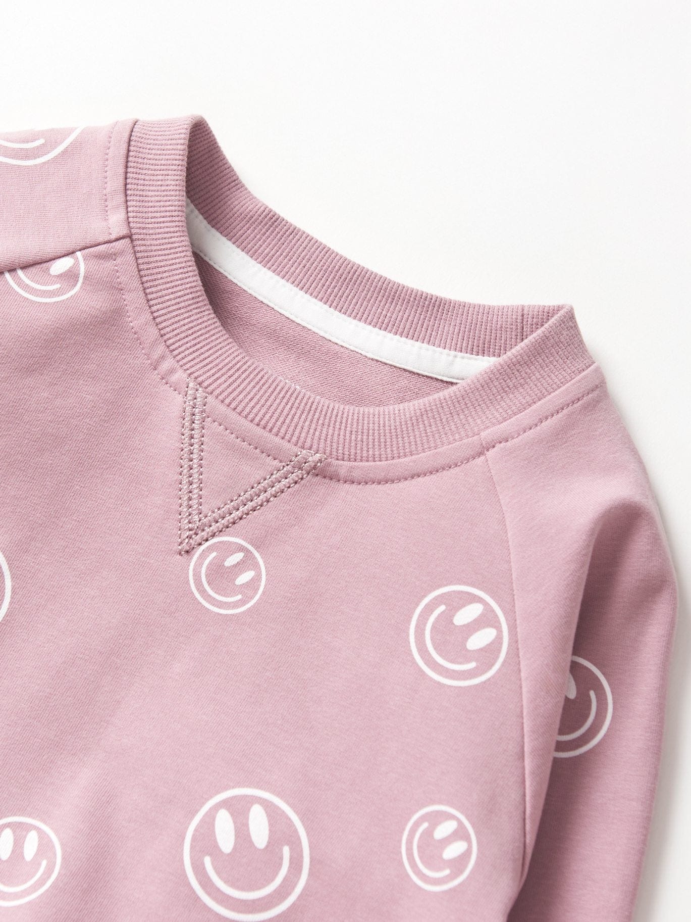 Smiley Pullover - Dusty Purple - Image 5