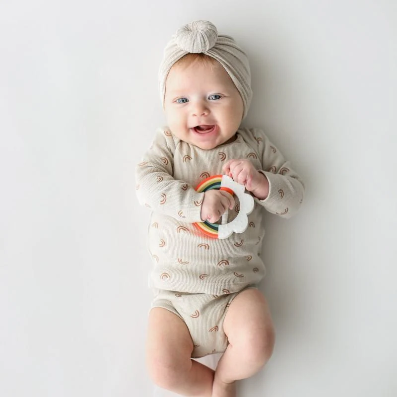 Little Rainbow Baby Teether Toy Set - Image 2