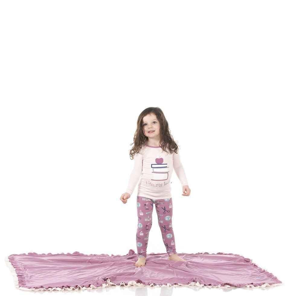 Print Bamboo Long Sleeve Pajama Set - Pegasus Education - Image 2