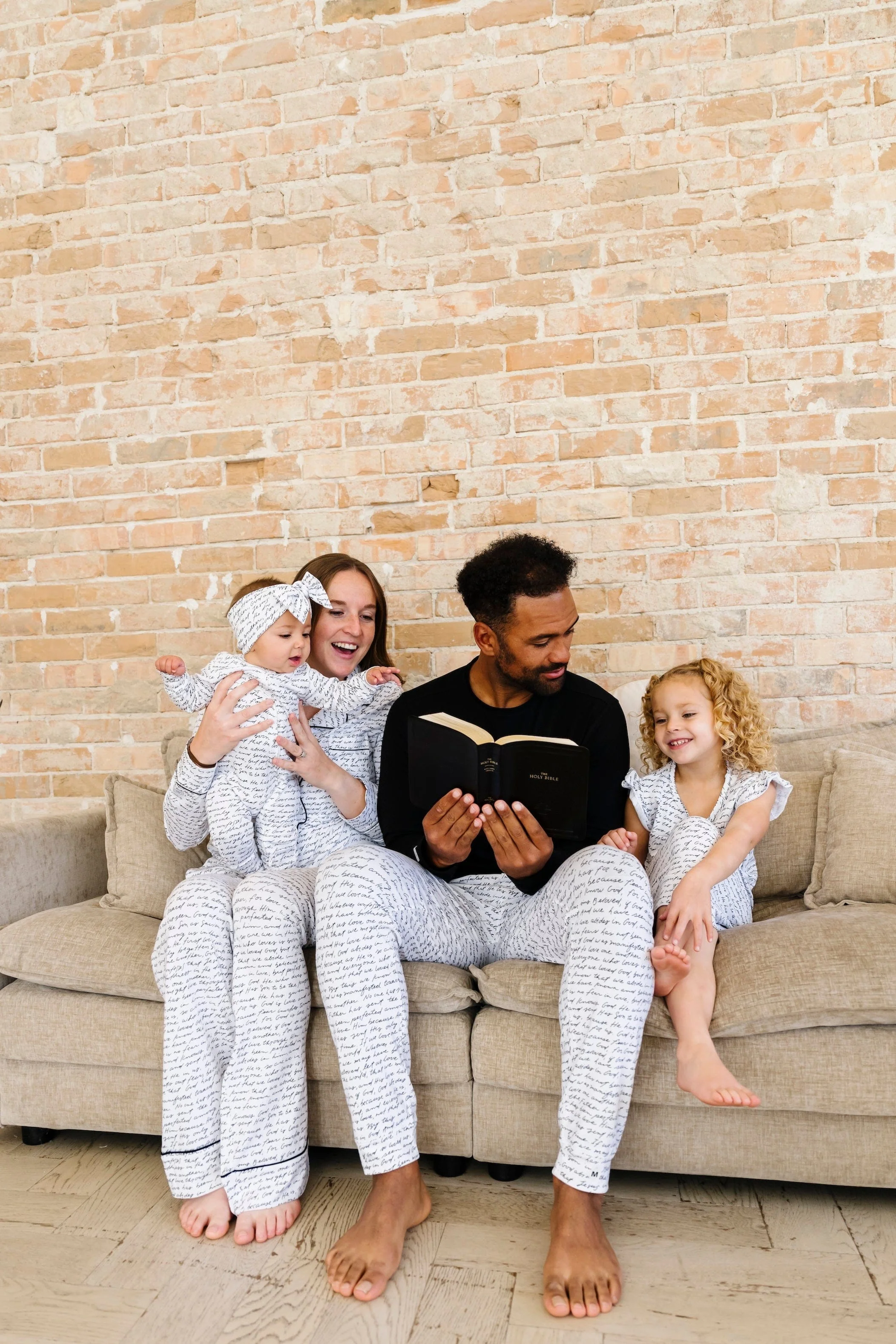 Love One Another Cotton Mens PJ Set - Image 9