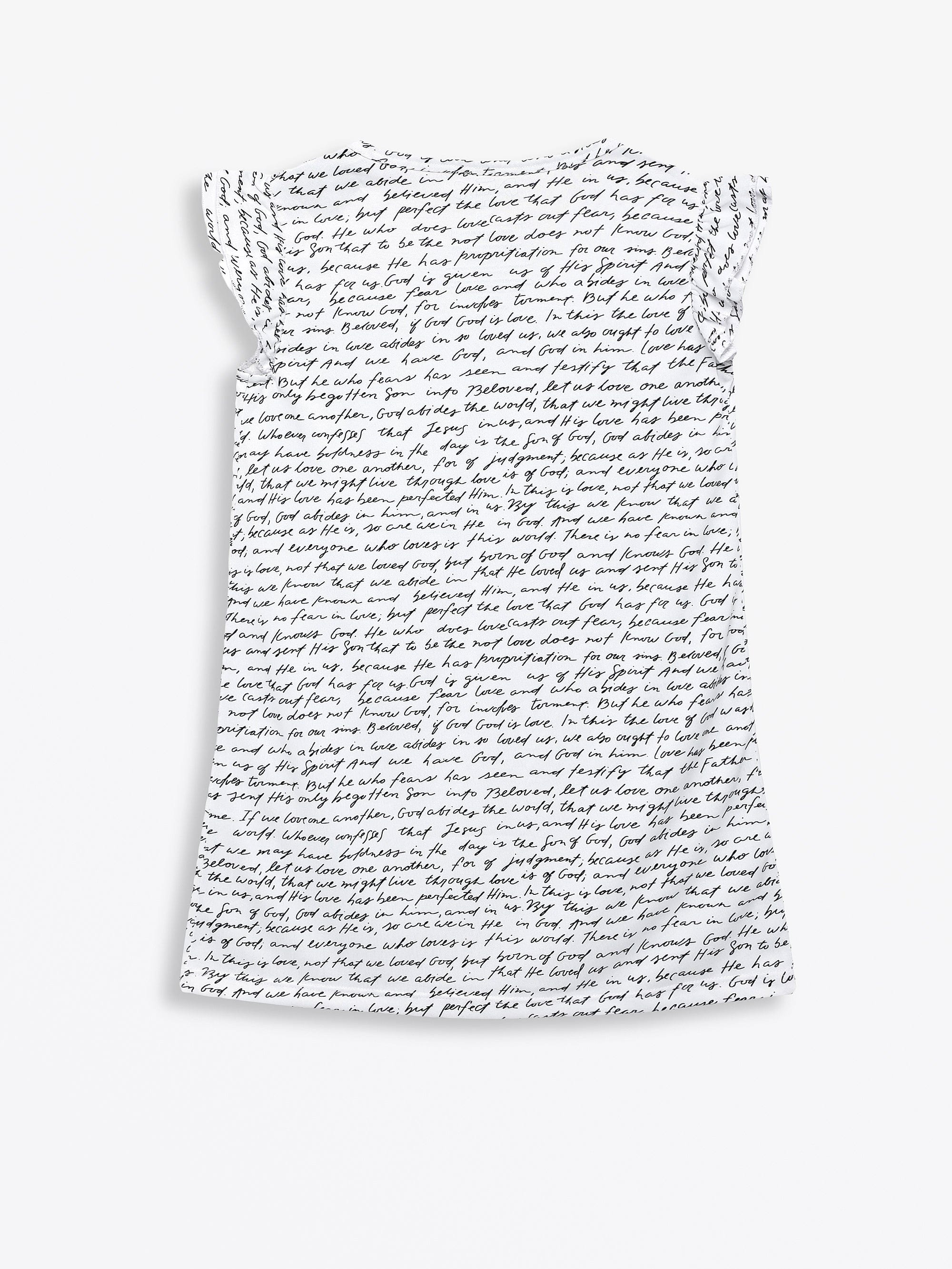 Love One Another Polyester PJ Girls Nightgown - Image 4