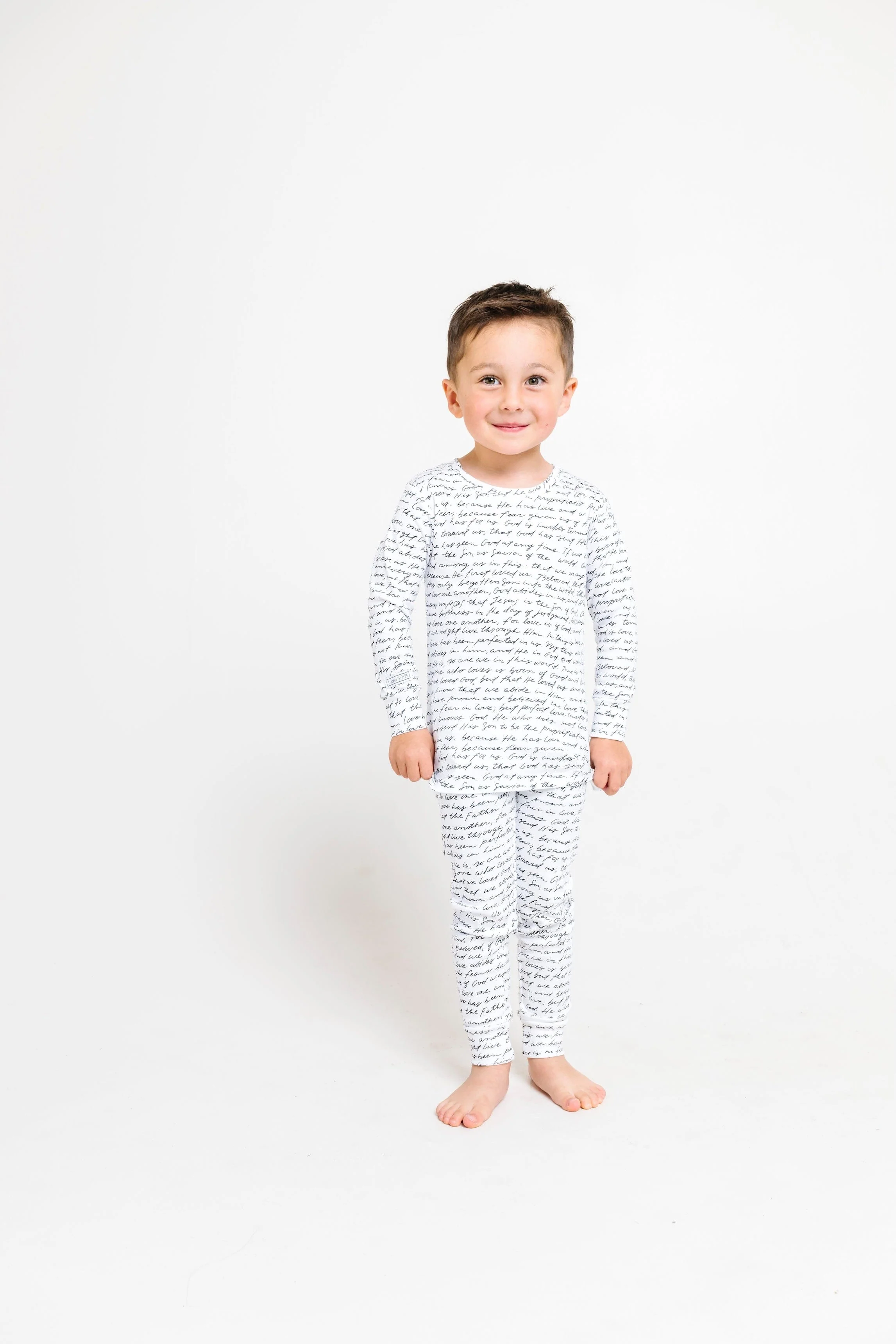 Love One Another Cotton PJ Long Sleeve Set - Image 9