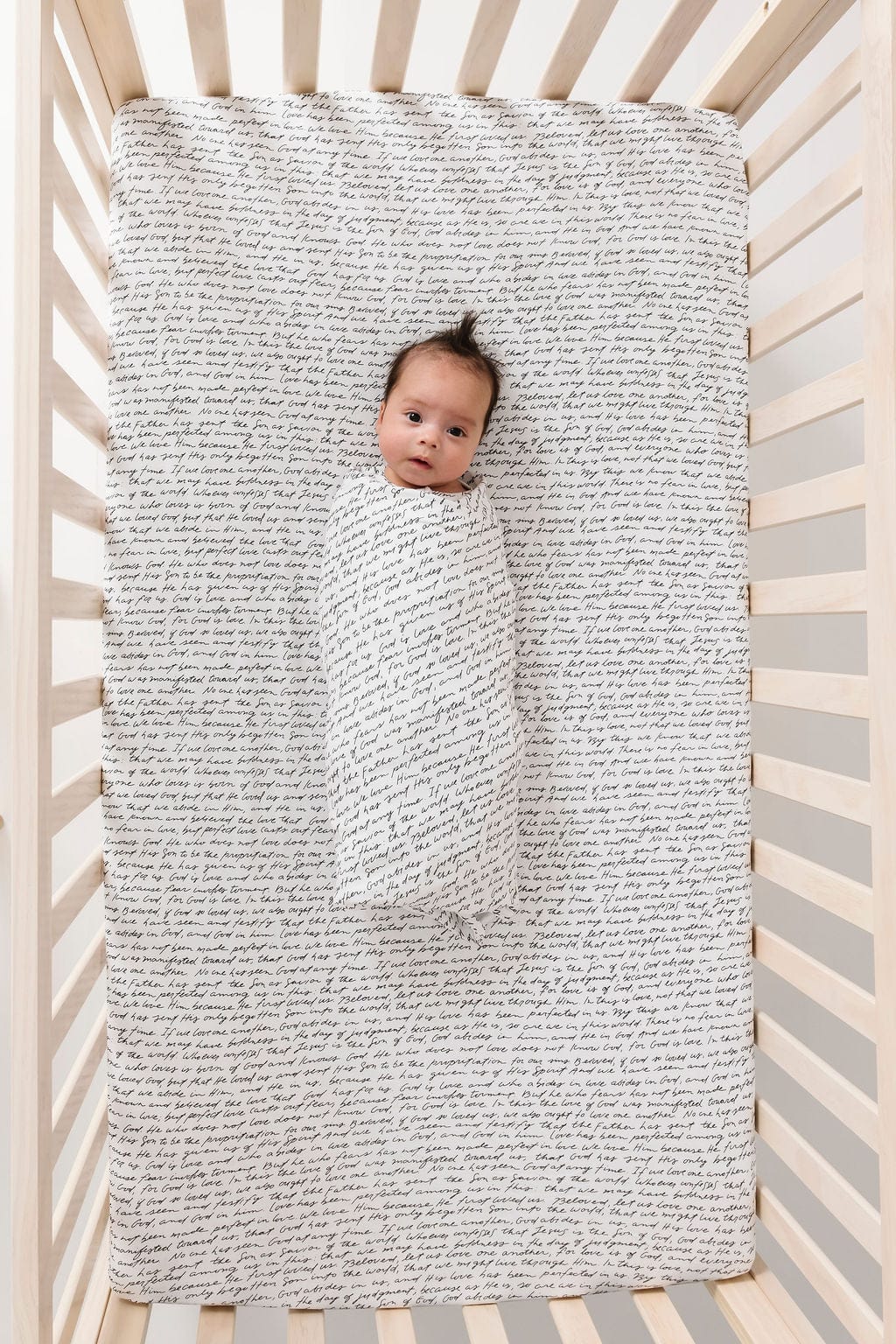 Love One Another Cotton Swaddle - Image 3