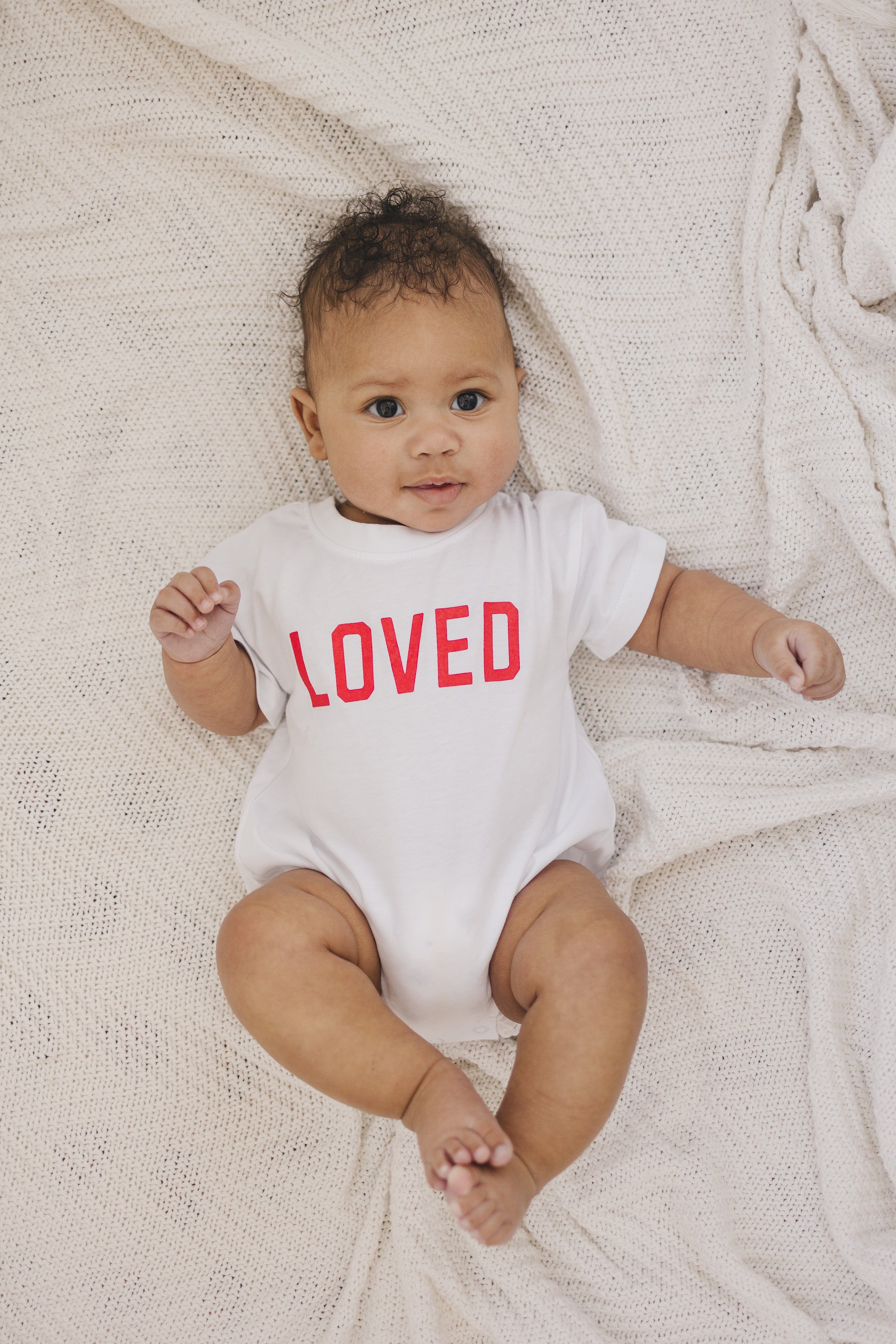 Loved Organic Cotton T-Shirt Romper - Image 4