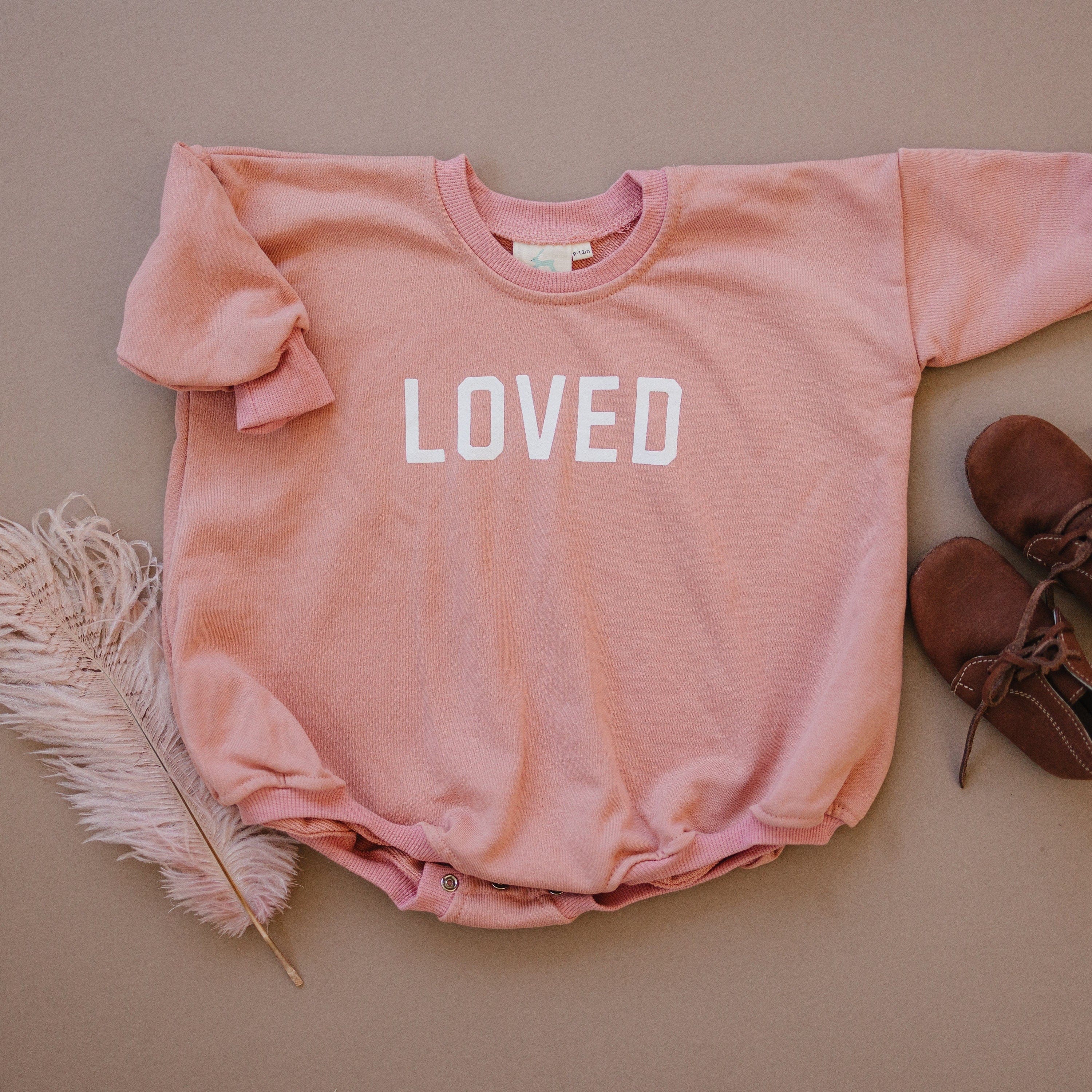 Loved Sweatshirt Romper - Image 10