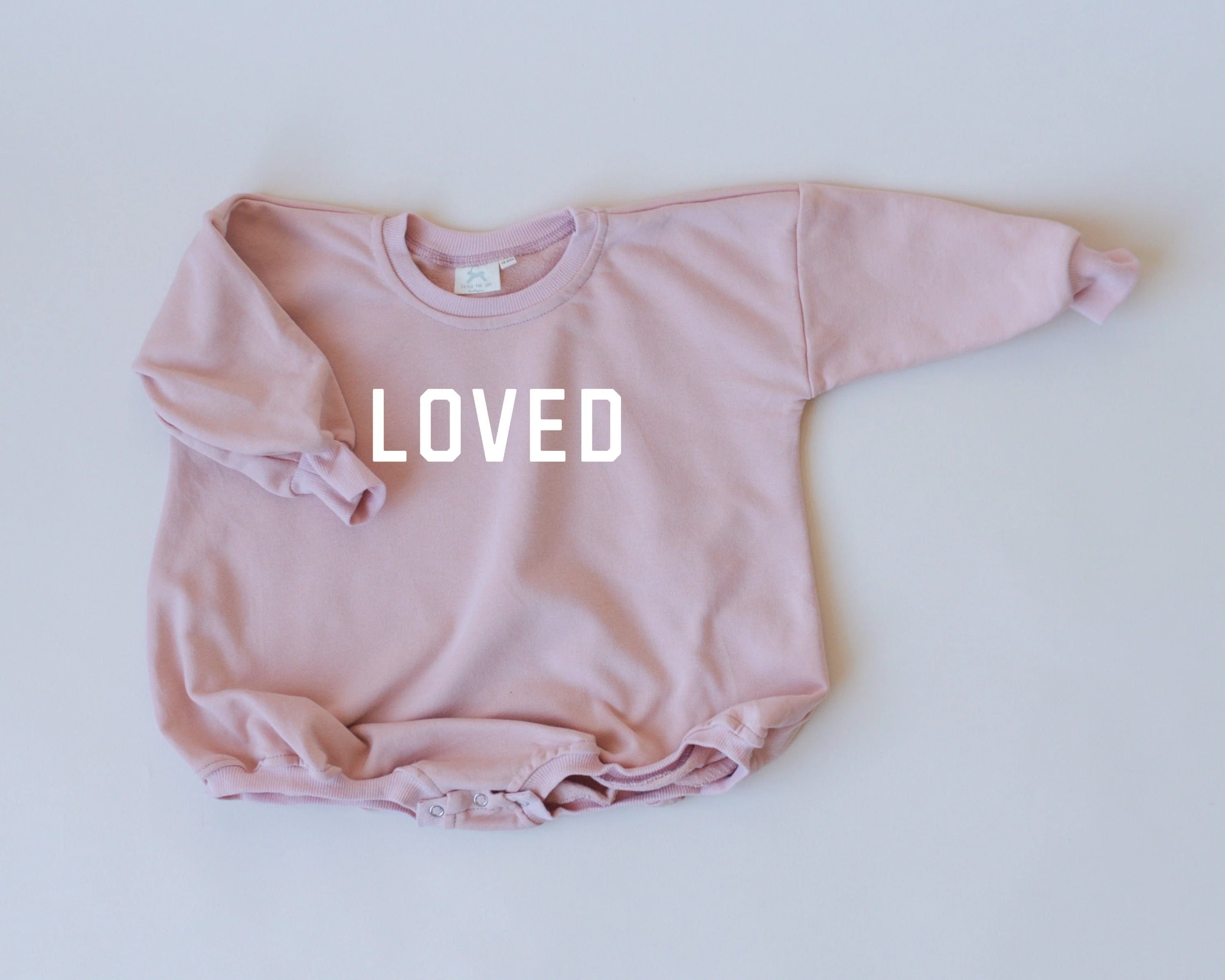 Loved Sweatshirt Romper - Image 11