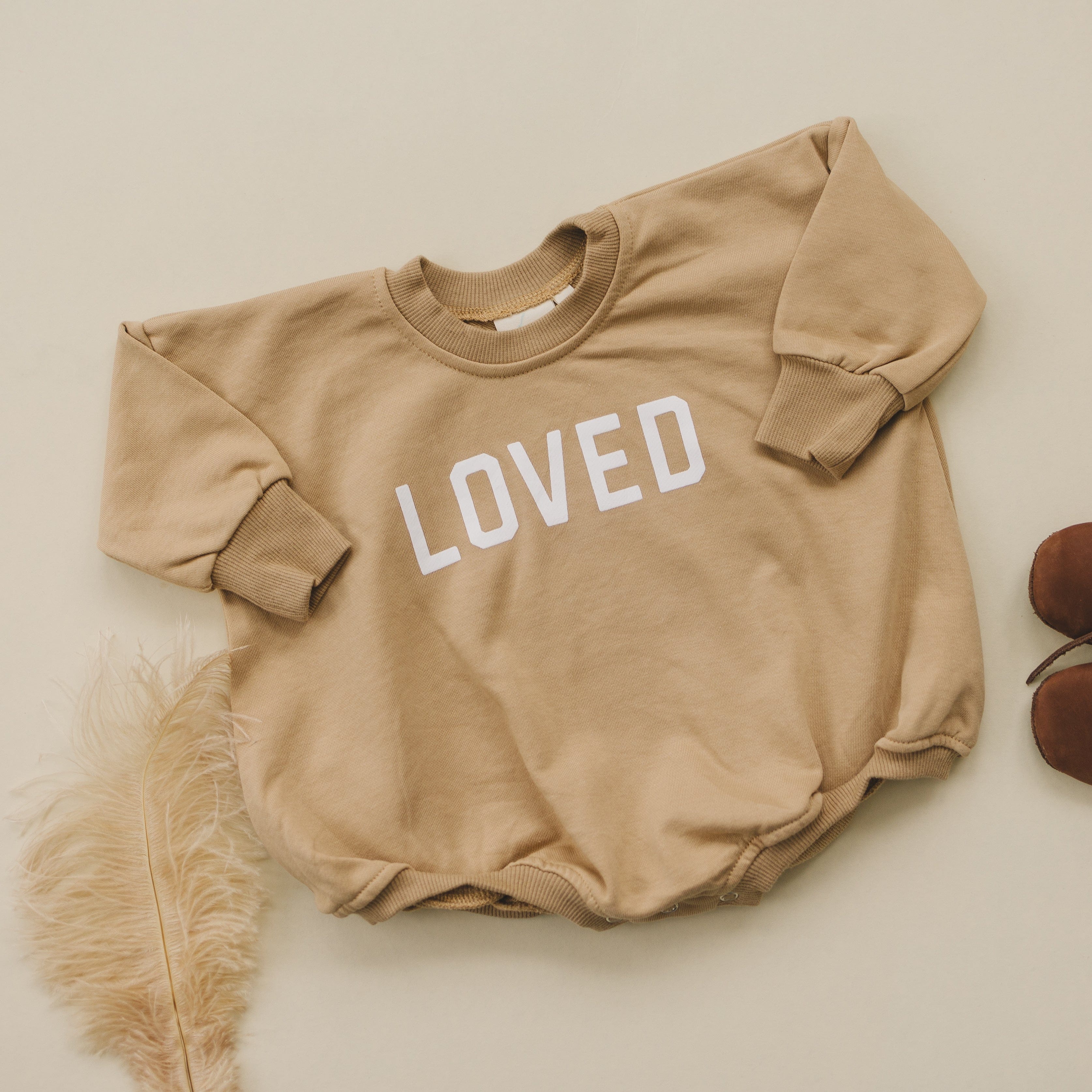 Loved Sweatshirt Romper - Image 13