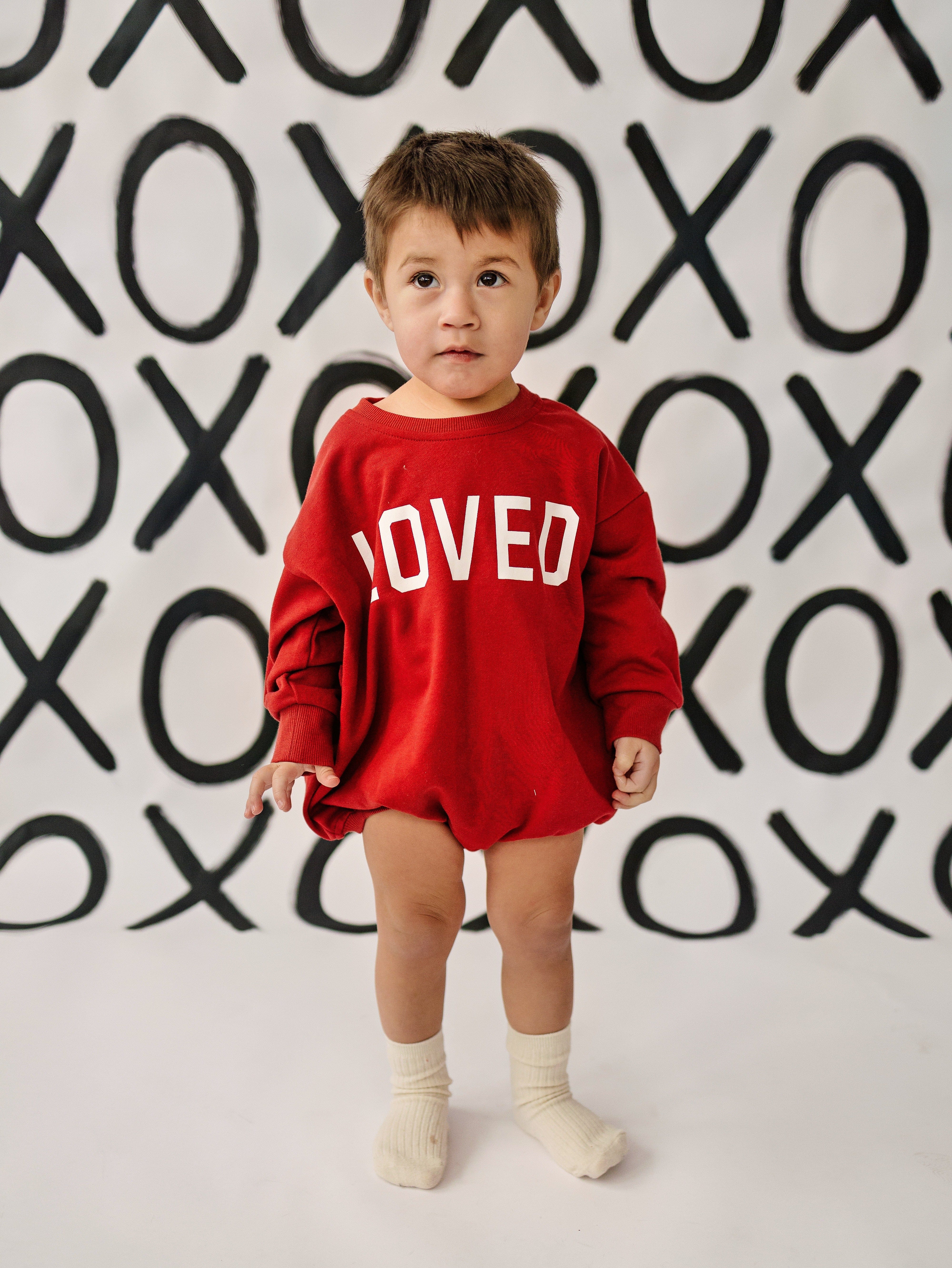 Loved Sweatshirt Romper - Image 5